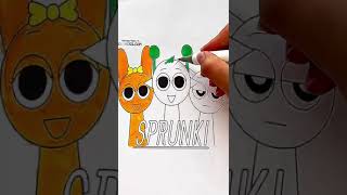 Sprunki Coloring Page – Fun Printable for Kids and Adults#Sprunki #ColoringPage #PrintableColoring