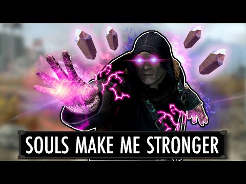Skyrim But Stealing Souls Makes Me Stronger