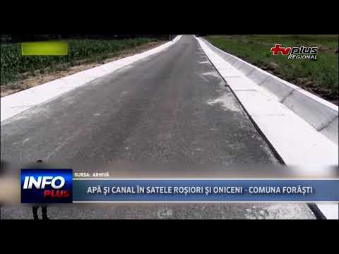 APĂ ȘI CANAL ÎN SATELE ROȘIORI ȘI ONICENI  - COMUNA FORĂȘTI