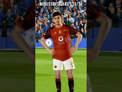 AS ROMA KITPACK 23/24 WITH NEW SPONSORED.