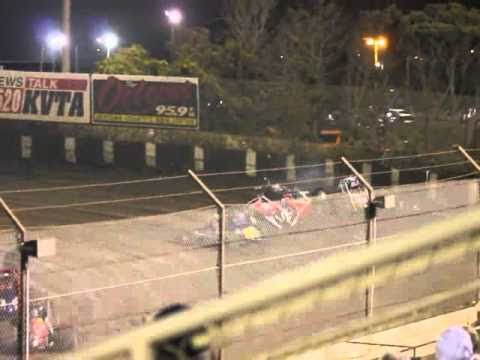 Sprint Car Rollover