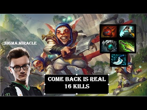 Nigma.Miracle (Meepo) Come Back in 8k Ranked Match | Dont Worry, Im Carry