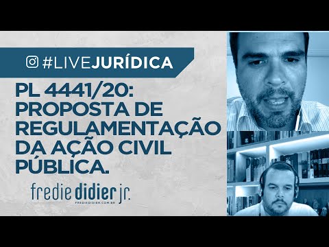 PL 4441/20: Proposta de Regulamentação da Ação Civil Pública- FREDIE DIDIER JR