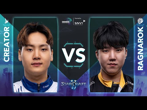 RagnaroK vs. Creator // Gamers Without Borders 2023 – StarCraft II – Day 6