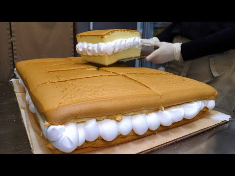 놀라운 크기! 한국의 대왕 카스테라 맛집 TOP 3