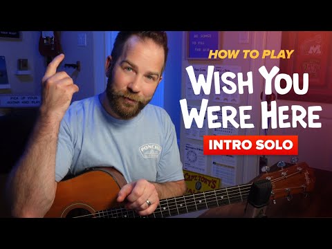 "Wish You Were Here" Intro Solo – Learn It Step-By-Step! (Easy & Advanced Versions)