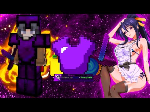 EPIC MINECRAFT BEDWARS PVP with Anime Texture Pack! 💥🔥