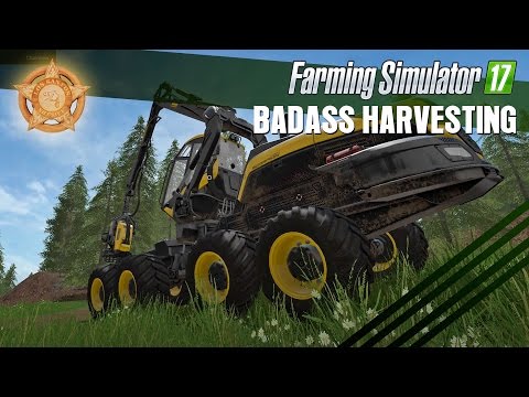 Farming Simulator 17 - Badass Forestry Work in Sosnovka