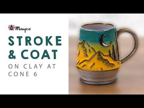 Stroke & Coat on Clay at Cone 6