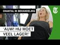 Chantal gilt het uit tijdens elektrostimulatie - CHANTAL IN BEHANDELING #02