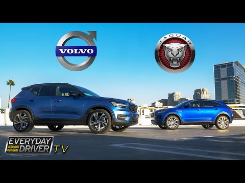 Volvo XC40 vs Jaguar E-Pace Comparison - Luxury CUVs - TV Season 4 Ep 6 | Everyday Driver