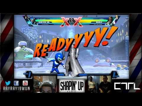 UMvC3 - Shapin' Up #4 FT5 - Reid vs Bifu Coach Steve (wesker)