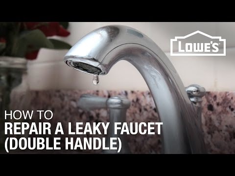 How To Fix A Dripping or Leaky Double Handle Faucet