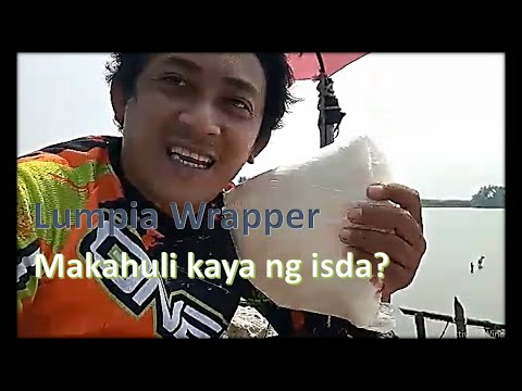 Using Lumpia Wrapper as Bait for Bangus Fishing
