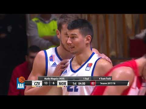 ABA Liga 2017/18, Round 1 match: Crvena zvezda mts - Mornar (1.10.2017)