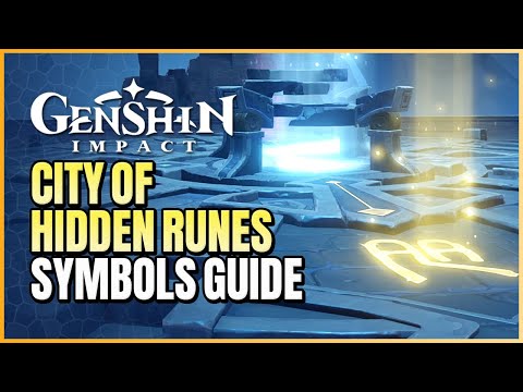 City Of Hidden Runes Symbols Guide | Danger All Around Perilous Trail Archon Quest | Genshin Impact