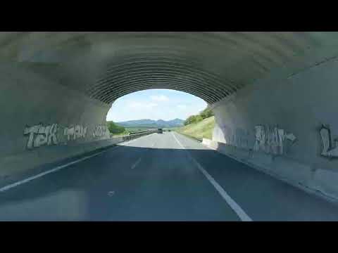 Czech Republic timelapse: D8 Prague - Germany