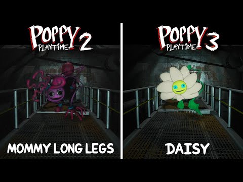 Mommy Long Legs VS Daisy Chase (Poppy Playtime Chapter 2 VS Chapter 3)