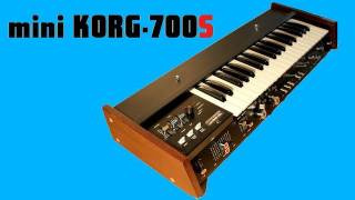 Video thumbnail for MINIKORG KORG 700S Analog Synthesizer 1974 | HQ DEMO | Mini Korg by AnalogAudio1