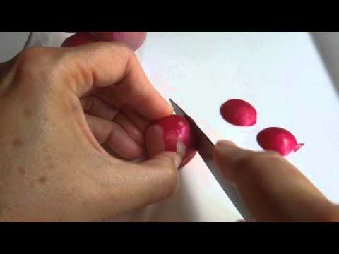 Melinda Tomasello's Radish Flower Cake Topper DIY