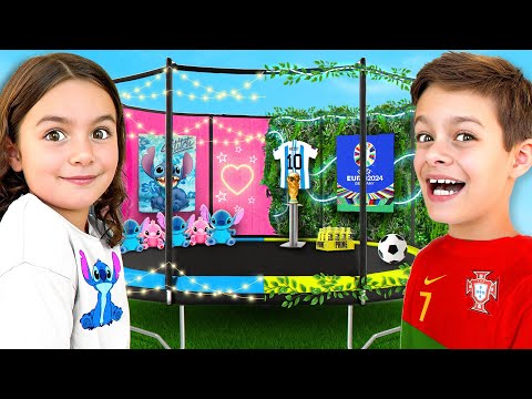 Qui Construira Le TRAMPOLINE Le PLUS EPIC