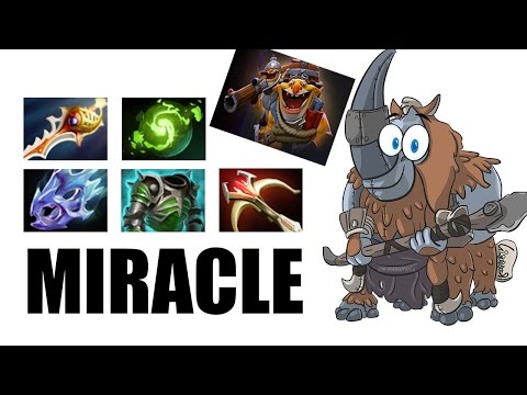 Intense Magnus Game by Miracle- Dota 2 Pro Highlights