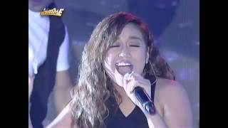 Morissette Amon own version of Emotion live in It's Showtime