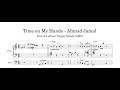 Ahmad Jamal - Time On My Hands (piano + bass partial transcription)