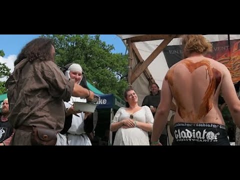 Ritterschlag und Teeren und Federn - MPS Rastede 2022 - Donnerstag