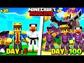 THE END SURVIVING 100 DAYS In HARDCORE Minecraft With Friends