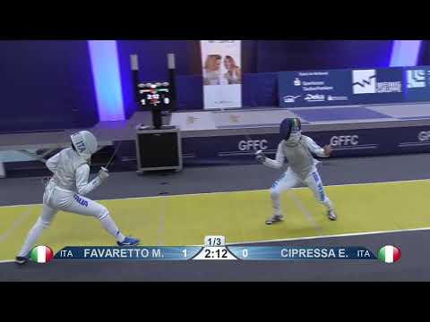 2019 122 T64 10 F F Individual Tauberbischofsheim DE WC YELLOW CIPRESSA Erica ITA vs FAVARETTO Marti