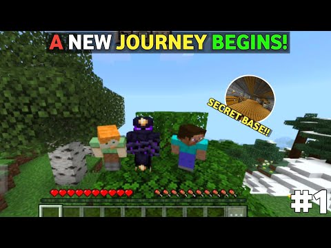 A New Journey Begins ! Minecraft Survival Series😍 | #1 |