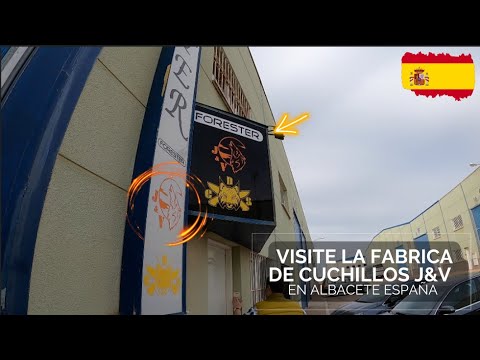 Visite una Fábrica de cuchillos en Albacete 🇪🇸 J&V Ft @EnriqueFilos y @kikemorejon