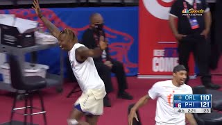 [其他] 魔術隊兩罰不進,Dwight Howard很High