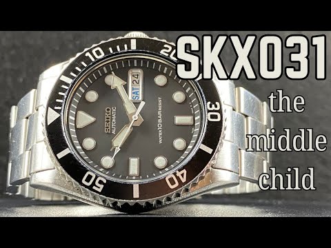 Seiko SKX031 "SUBMARINER" 7S26-0040