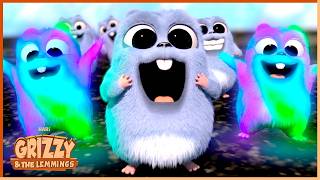 Download lagu Extreme Outdoor, Survival Mode | Grizzy & the Lemmings | Cartoon Compilation 🐻🐹 mp3