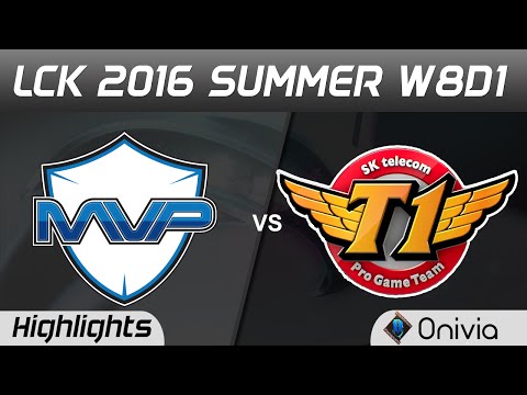 MVP vs SKT Highlights Game 2 LCK Champions W8D1 2016 MVP vs SK Telecom