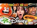 Try Not To Eat Disney Turning Red Encanto Raya The Last Dragon People Vs Food