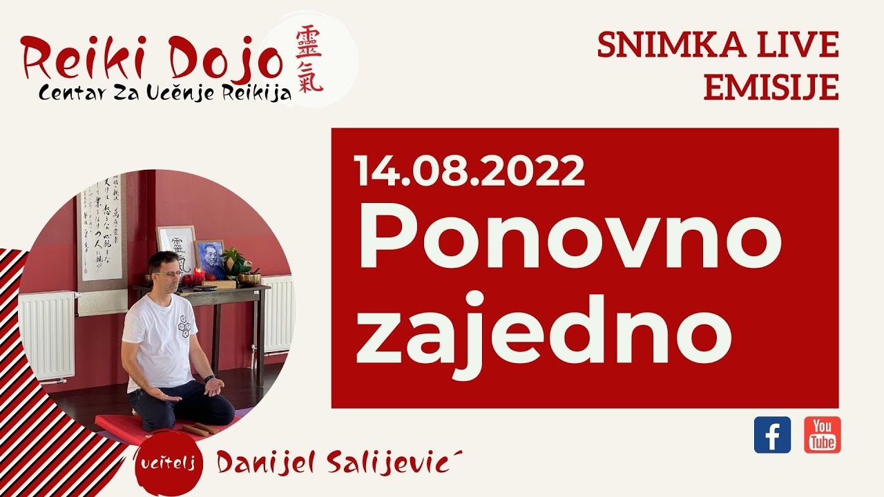 Reiki Dojo Live - ponovno zajedno