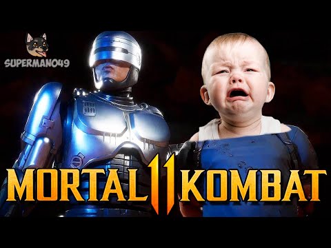 The Biggest CRY BABY I Have Ever Played On MK11... - Mortal Kombat 11: "Robocop" Gameplay