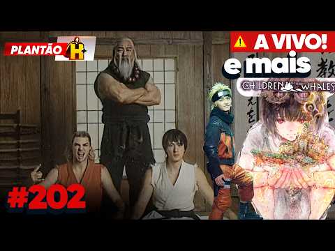 STREET FIGHTER NOVAS REVELAÇÕES, NARUTO FILME E FILHOS DA BALEIA ANIME - PLANTÃO H+ #202