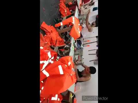 Waterproof High visibility Orange Raincoat