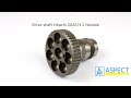 Відео огляд Вал гідромотора ходу Hitachi 2026713 Handok