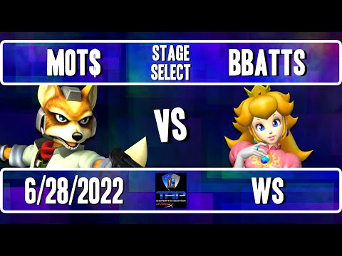 Stage Select 27: Mot$ (Fox) Vs. Bbatts (Peach) - WS