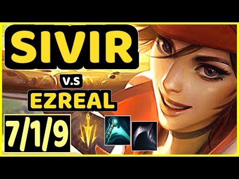 FREEZE (SIVIR) vs EZREAL - 7/1/9 KDA BOTTOM ADC GAMEPLAY - EUW Ranked GRANDMASTER