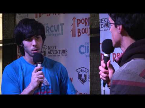 Jon Cardwell - Adidas athlete - Interview at the Portland Boulder Rally 2013