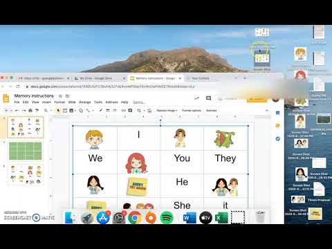 Part of a video titled Creating Memory Game with Google Slide - YouTube