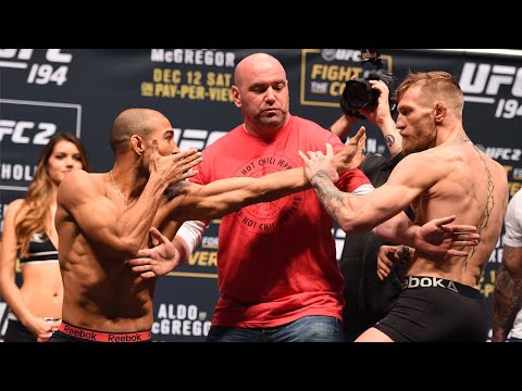 UFC Title Fight Faceoffs