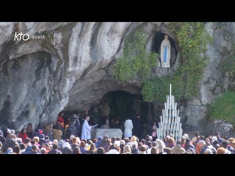 Chapelet du 30 mars 2024 à Lourdes