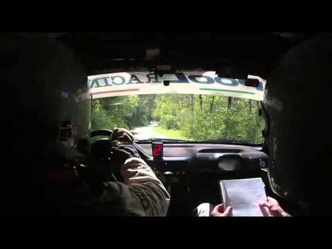 Cameracar Rally Appennino Ligure 2014 Baldassari-Giovine 106 A6 3°di classe - PS 4
